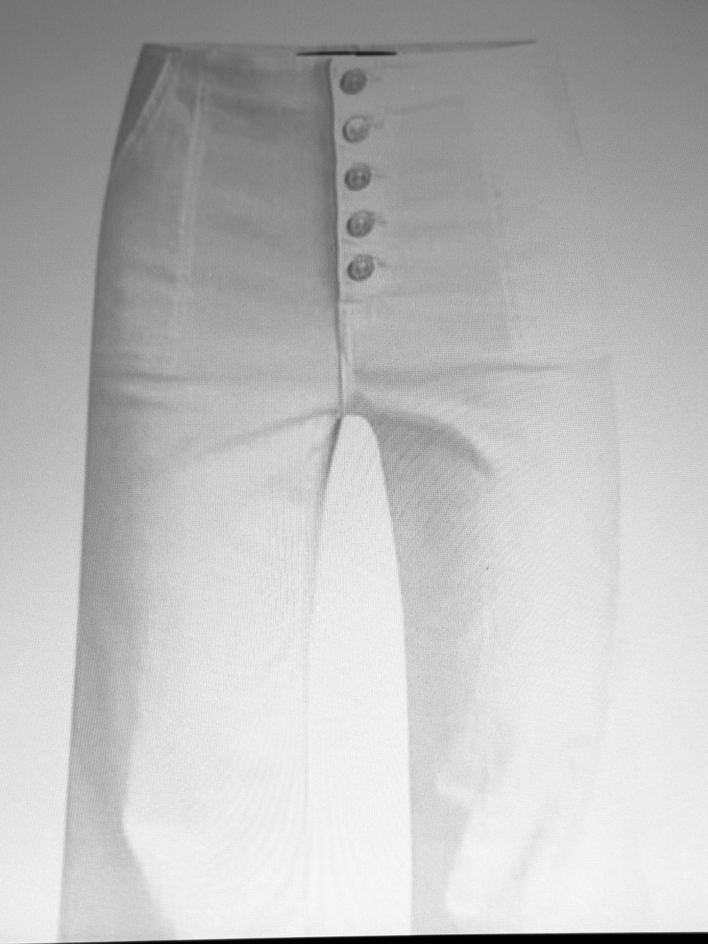 Worn Once! Veronica Beard White Wide Leg Crosbie Crop Jean.